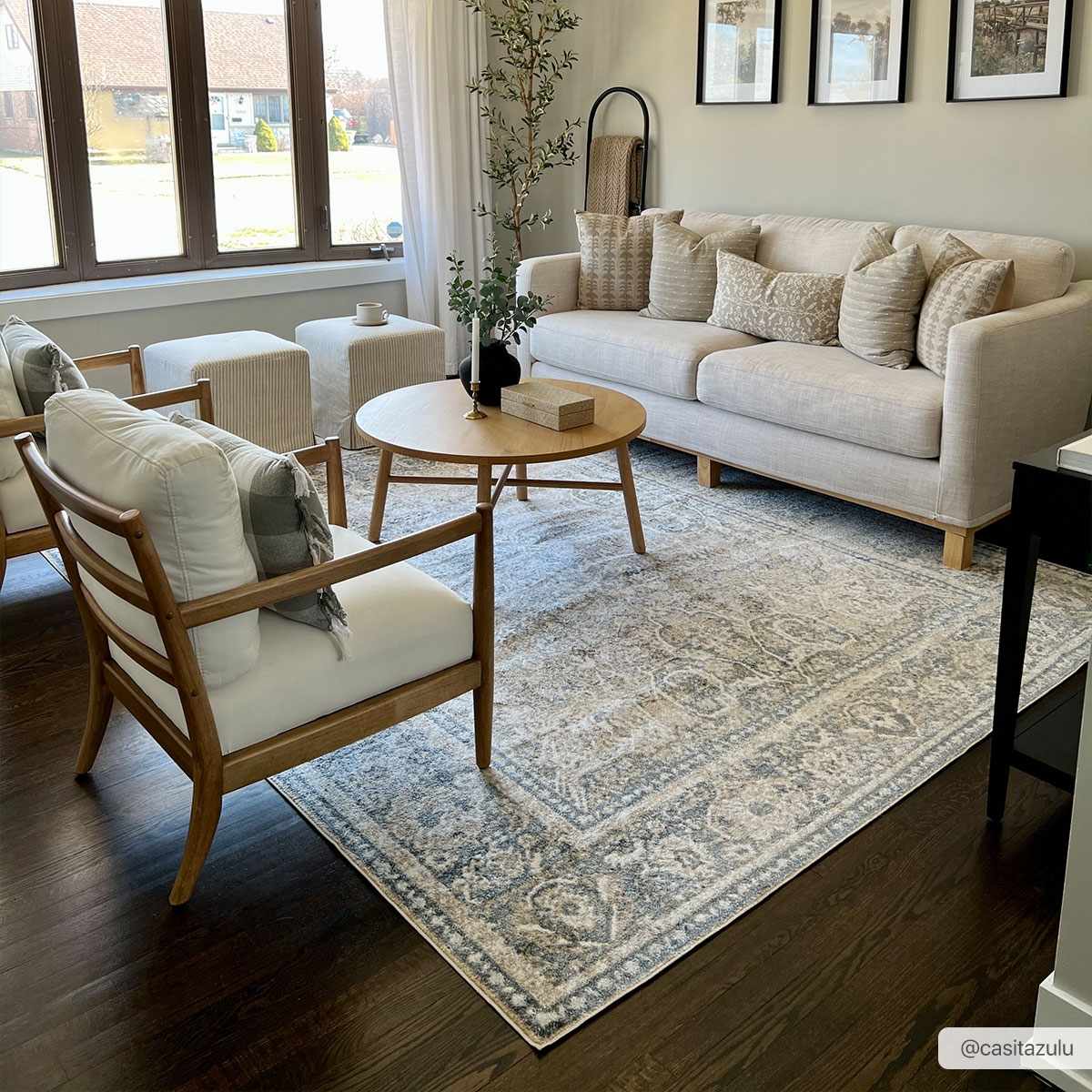 Arias Flat Pile Washable Rug