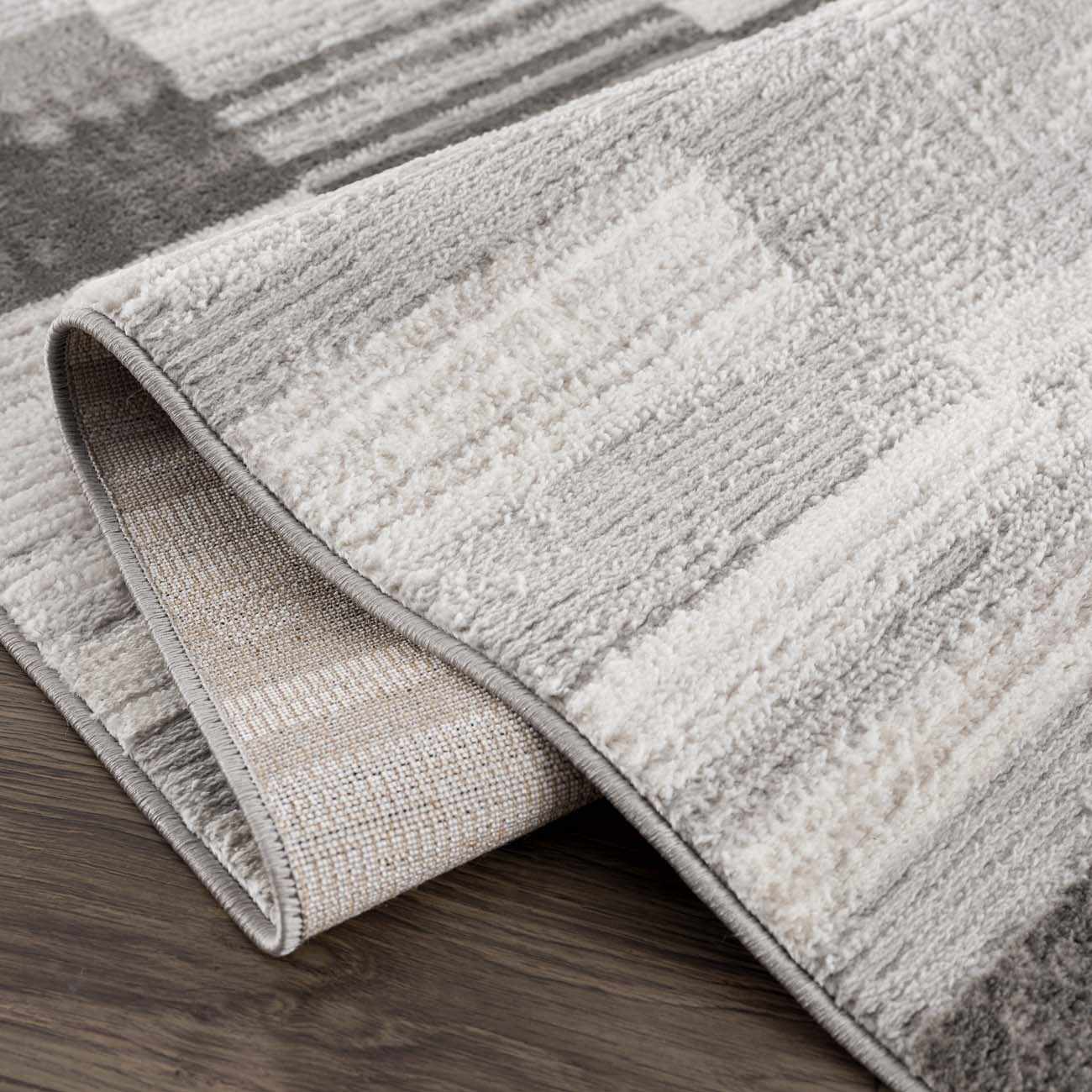 Bronka Broken-Striped Area Rug - Clearance