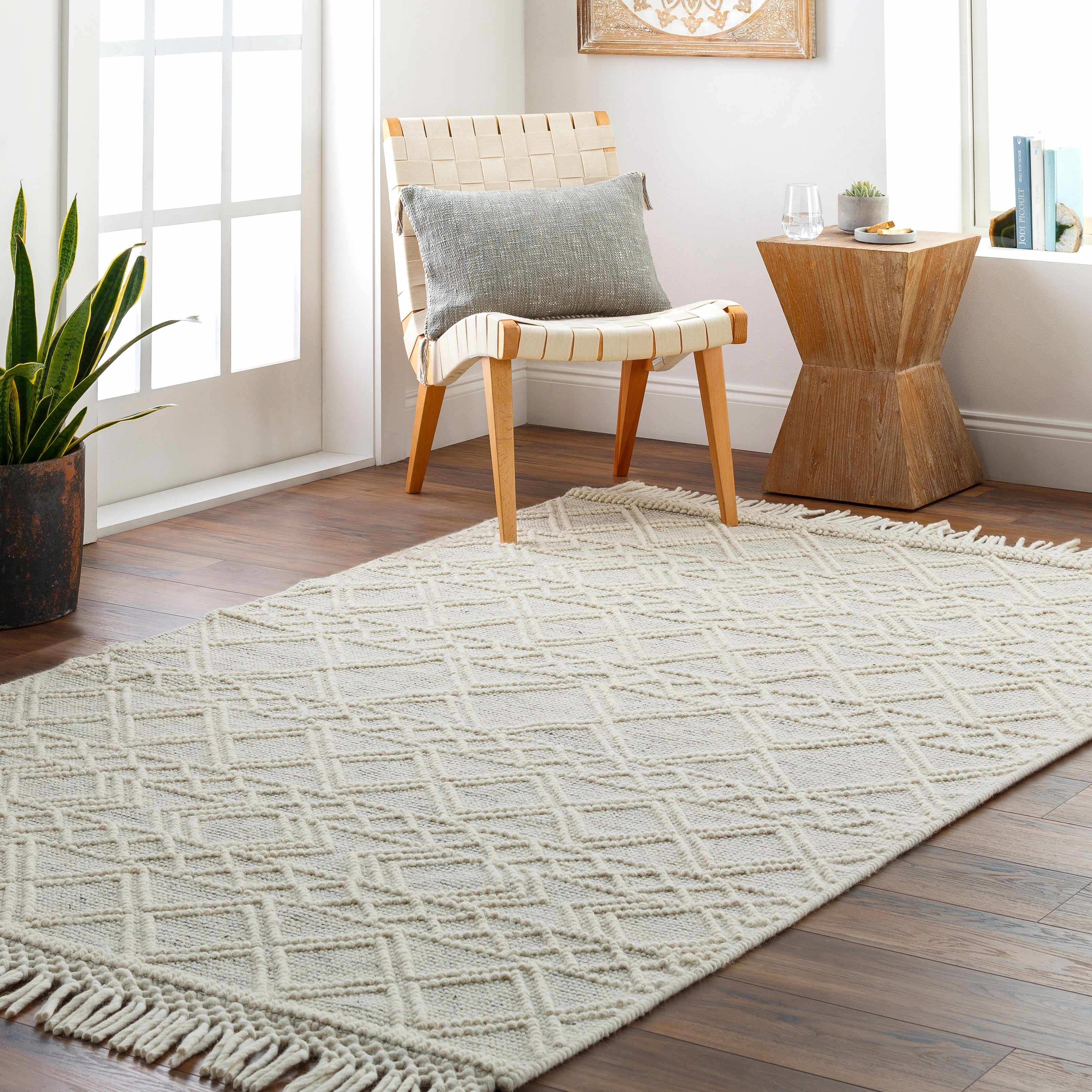 Cameo Scandi Wool Rug - Clearance