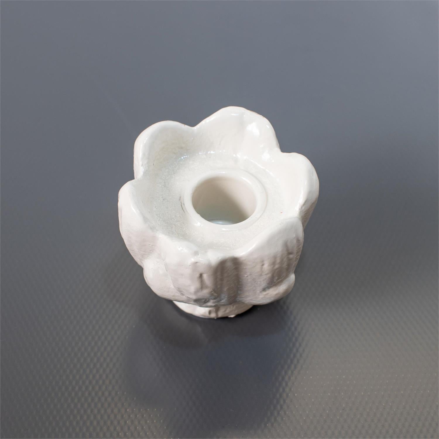 Candle Holder - Cast Iron Flower