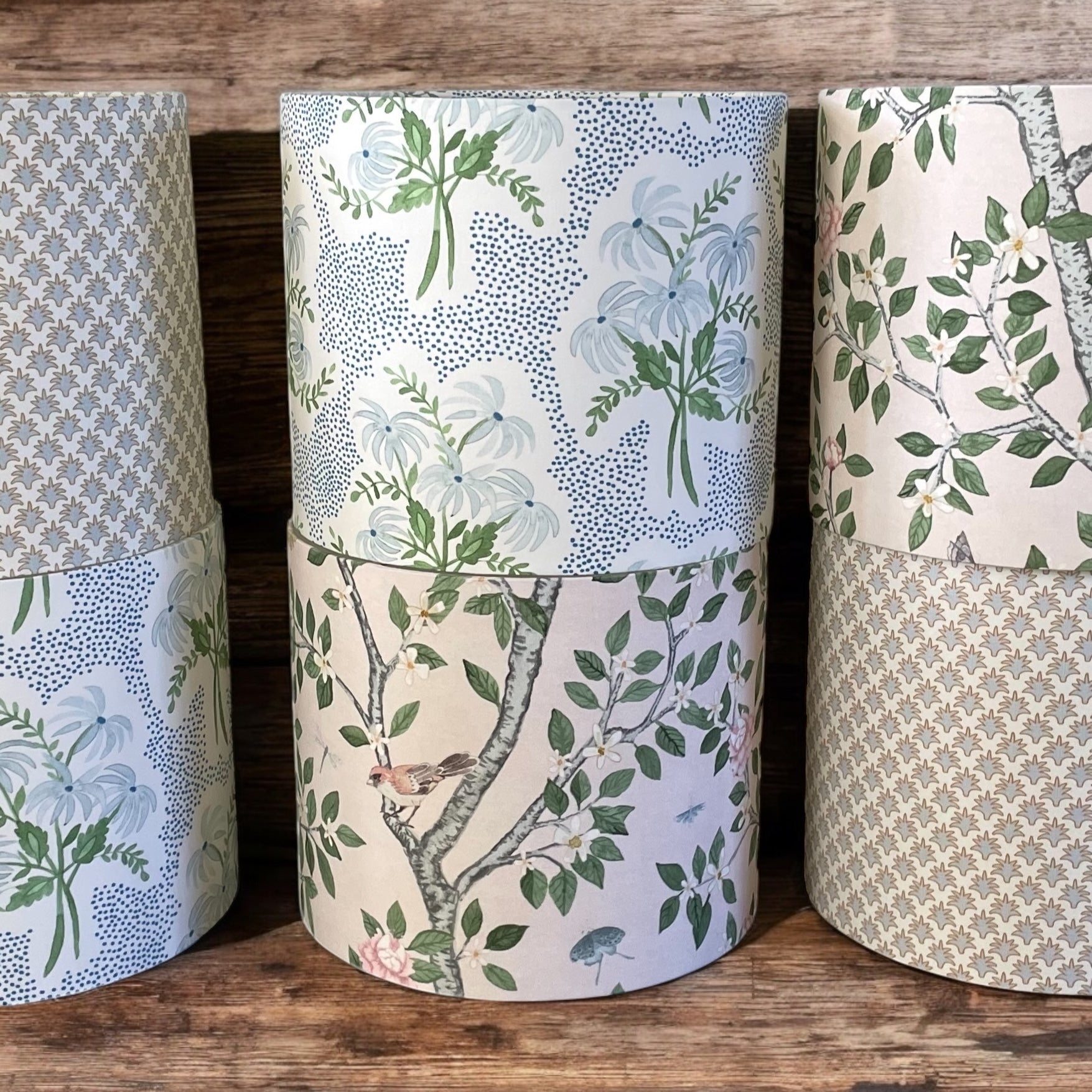 Pink Chinoiserie Lampshade in Elsie&
