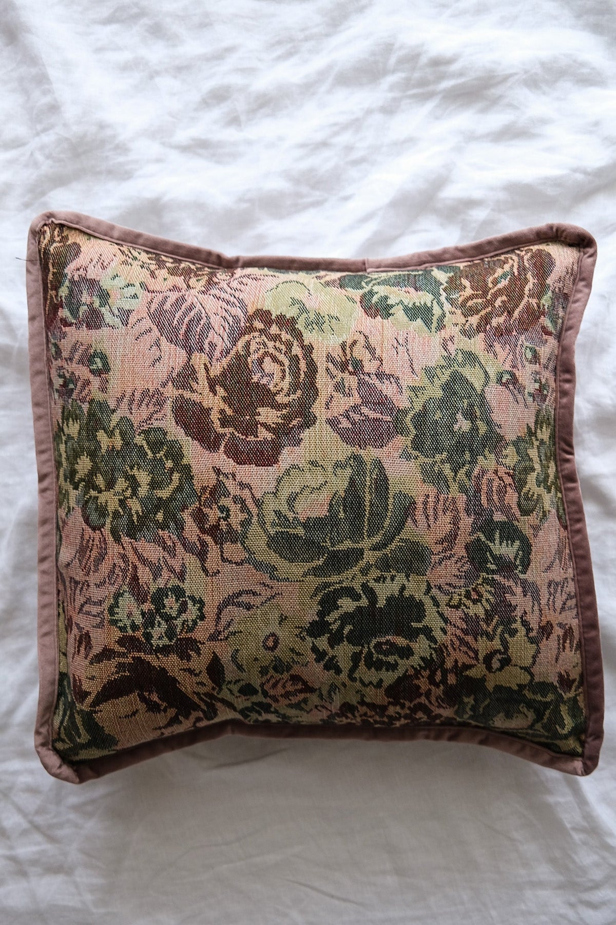 Rosalie Reversible Tapestry Pillow