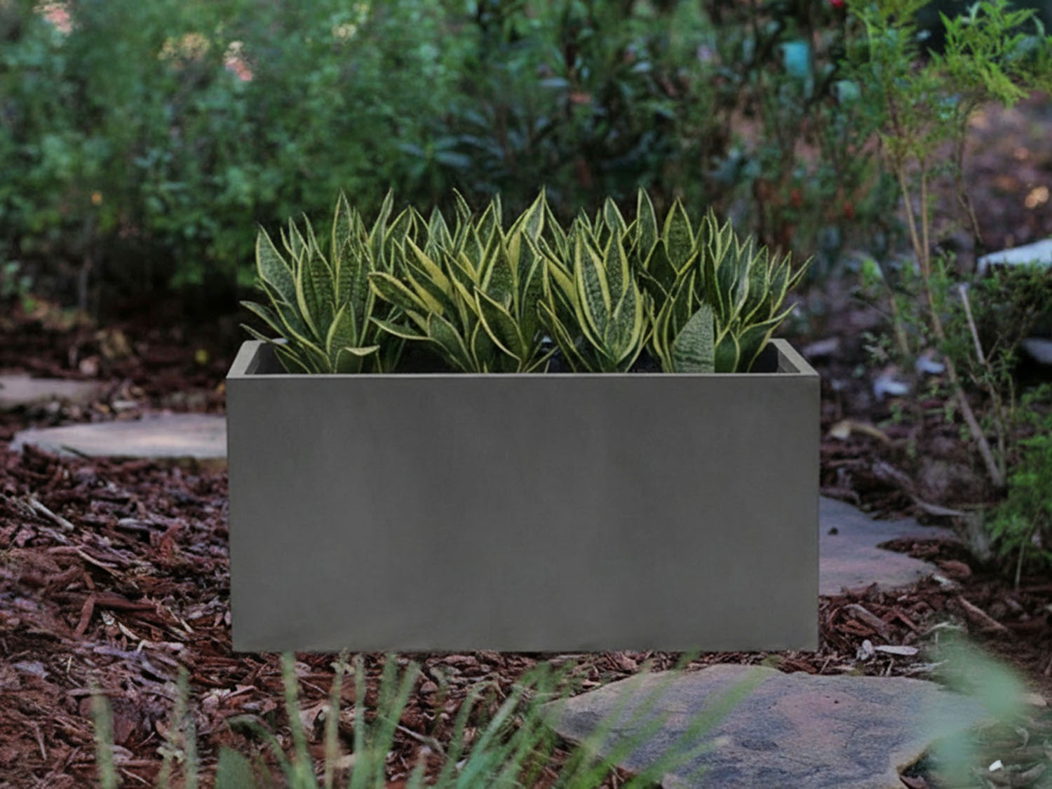 Rectangular Box Planter 47" By Plantatorem