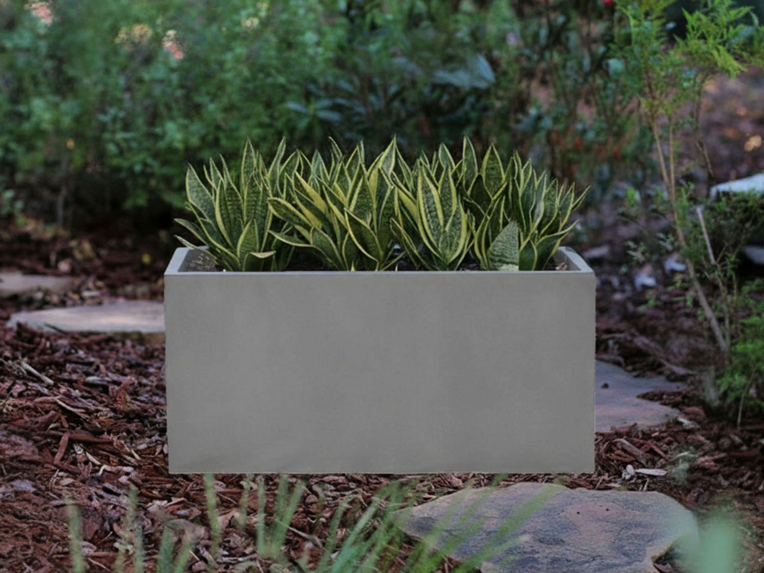 Rectangular Box Planter 47" By Plantatorem