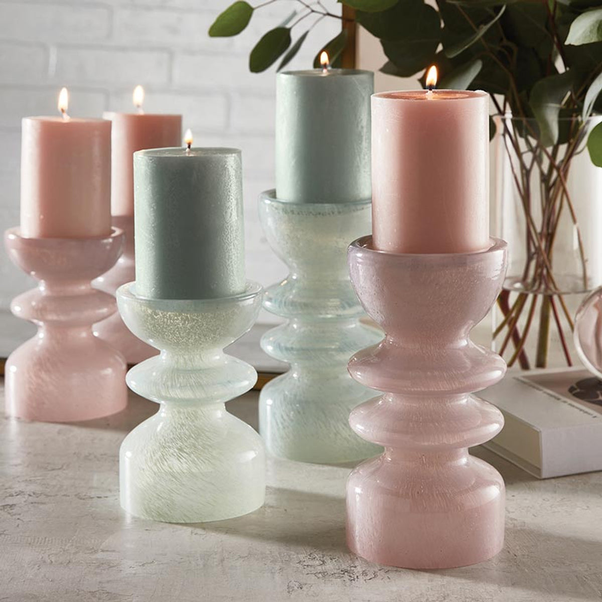 Green Candle Stand - Small