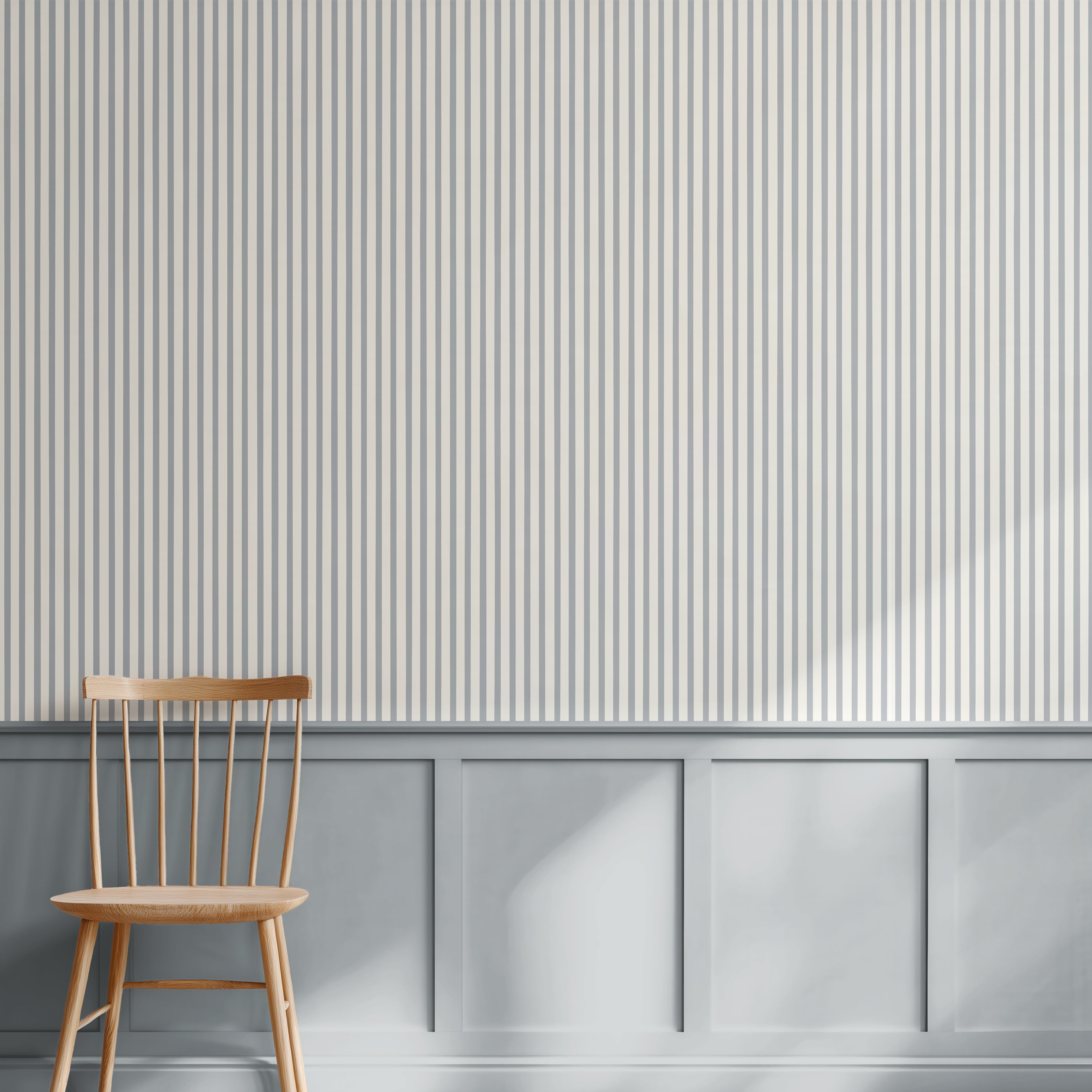 Finn Stripe in French Blue