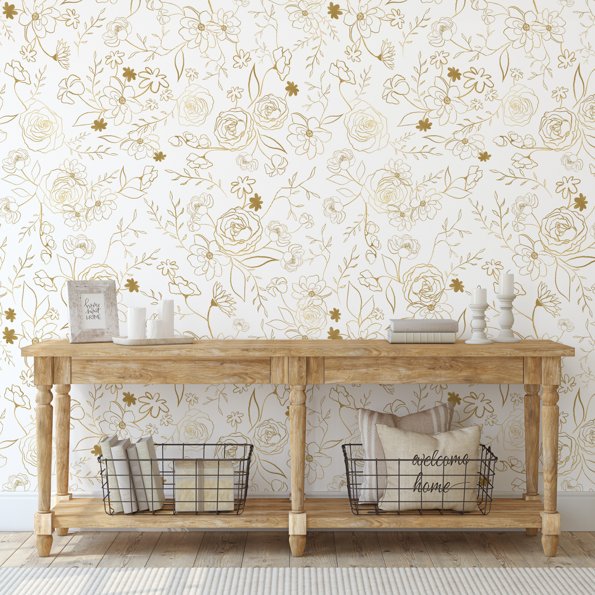 Golden Hour Wallpaper - 16 FT H X 22 FT W LUXE
