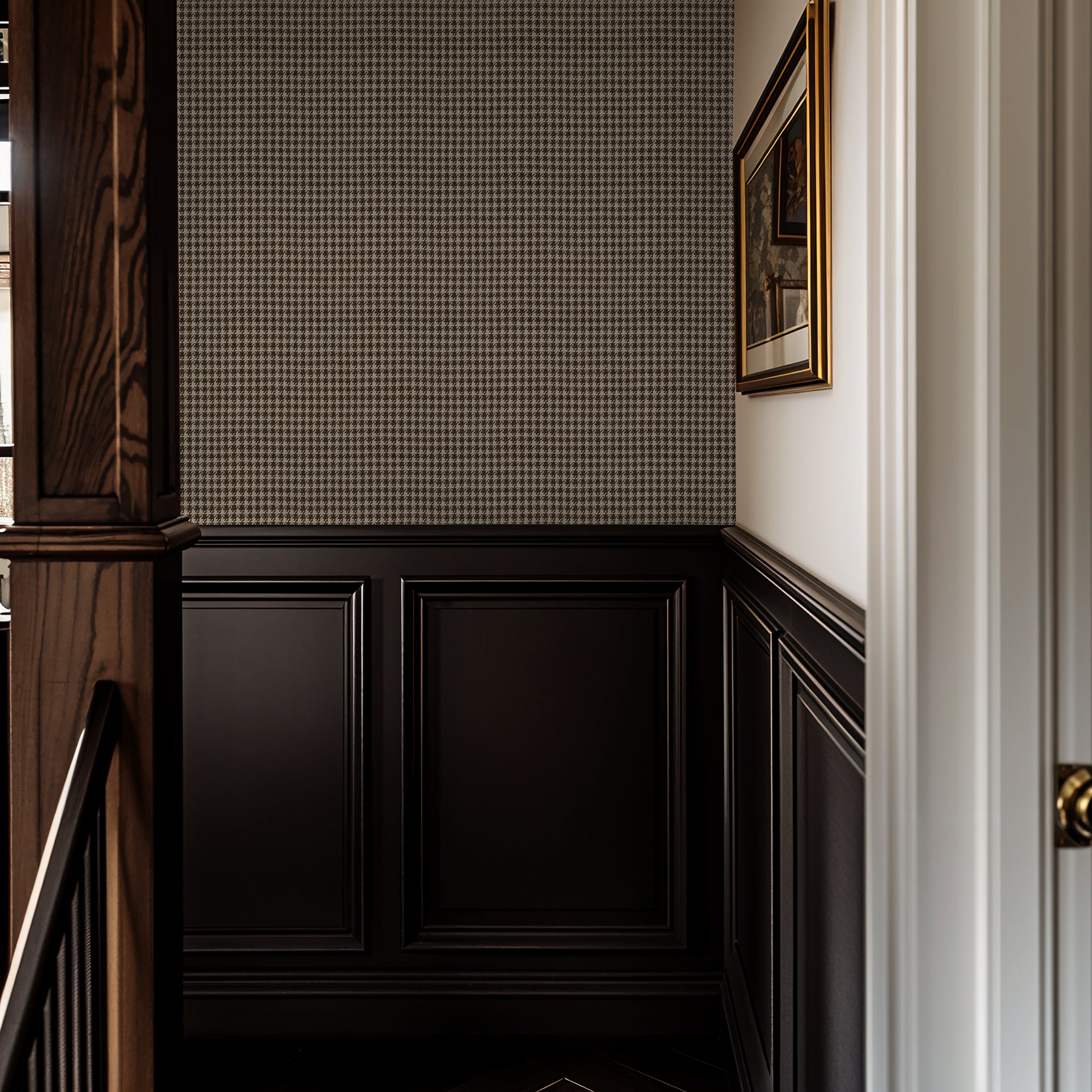Hand Me Down (Brown) Wallpaper - 10 FT H X 66.5 FT W LUXE