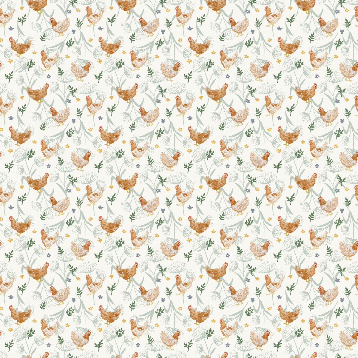 Henrietta Wallpaper by Fede Volpato