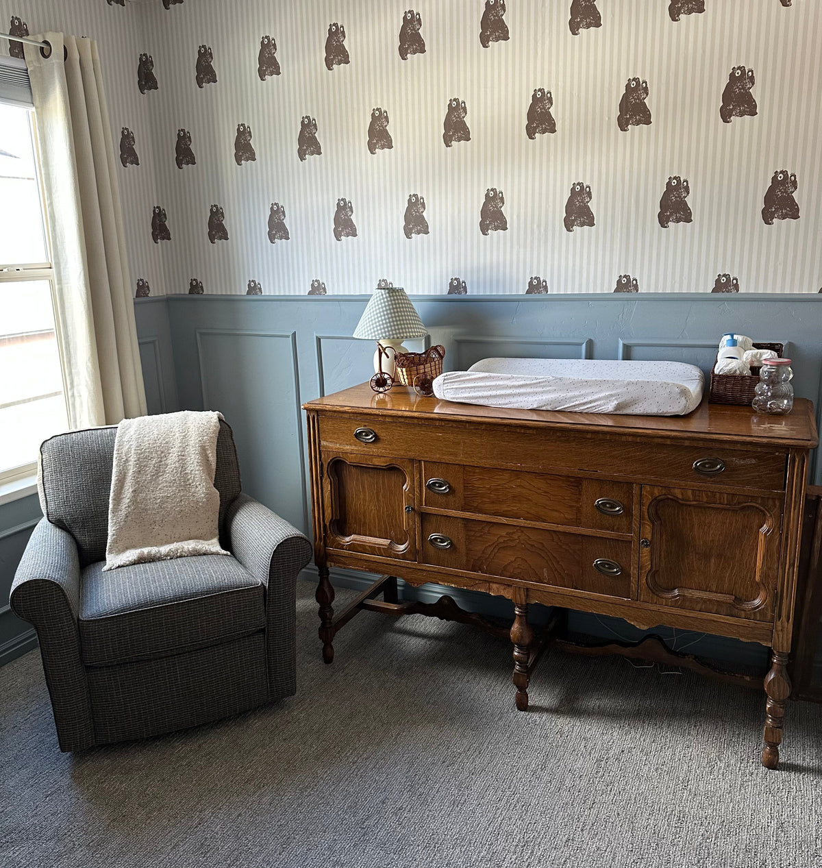 Theodore Wallpaper by Aubrey Fairchild