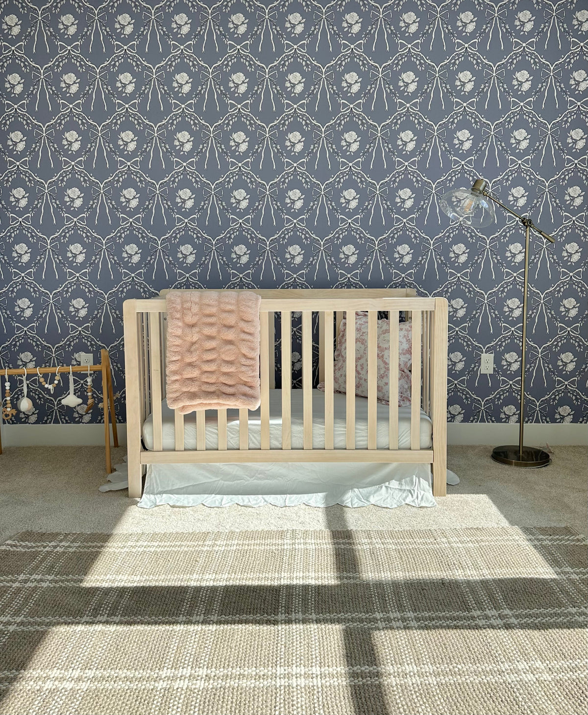 Lysa Wallpaper by Painted Hawk Design