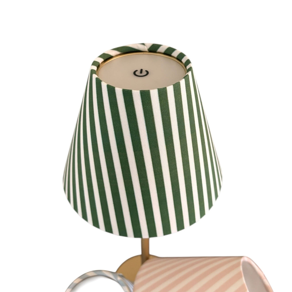LED Lamp Shade Cover | Green Stripe