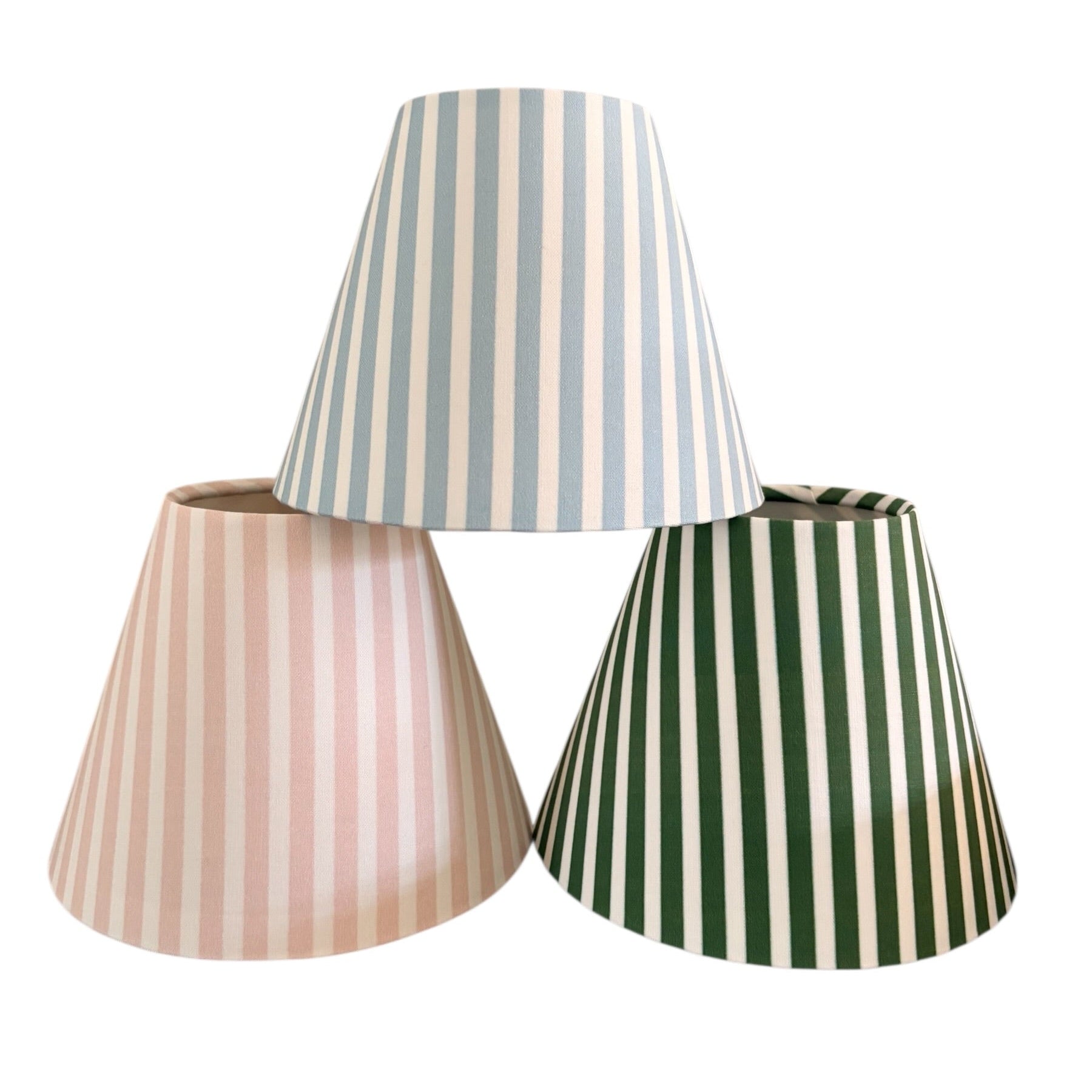 LED Lamp Shade Cover | Pink Stripe