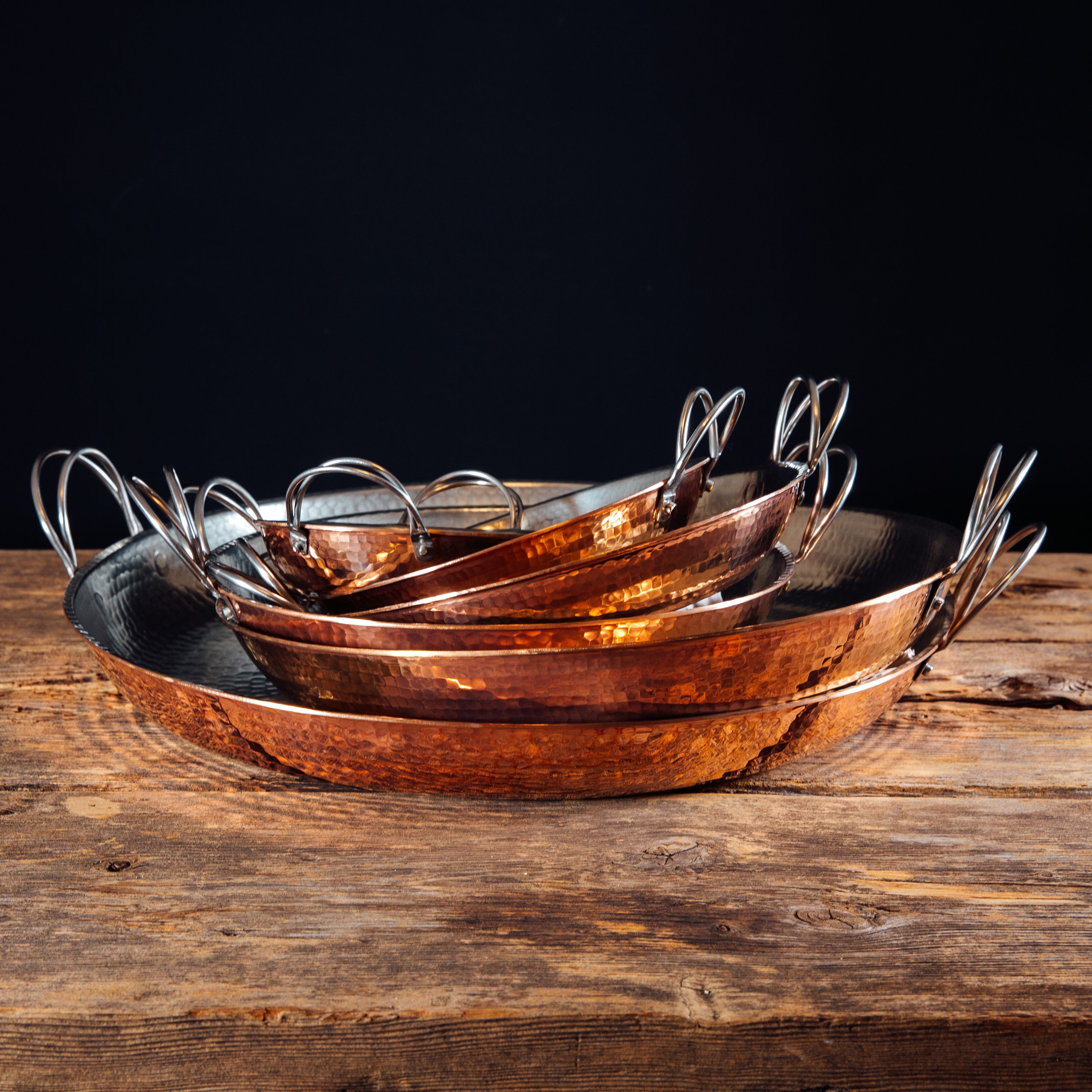 Alicante Copper Paella Pan