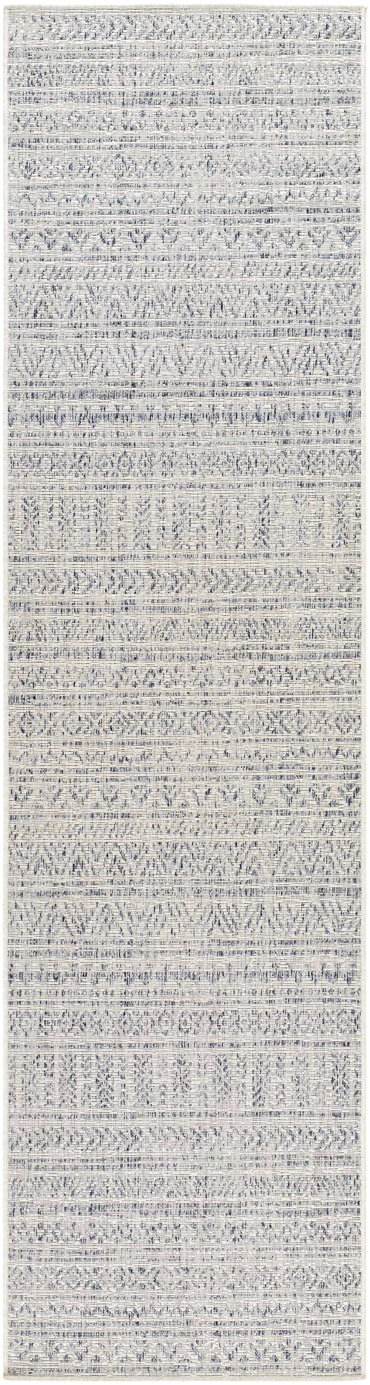 Novato Gray All Over Pattern Performance Outdoor Rug - Clearance