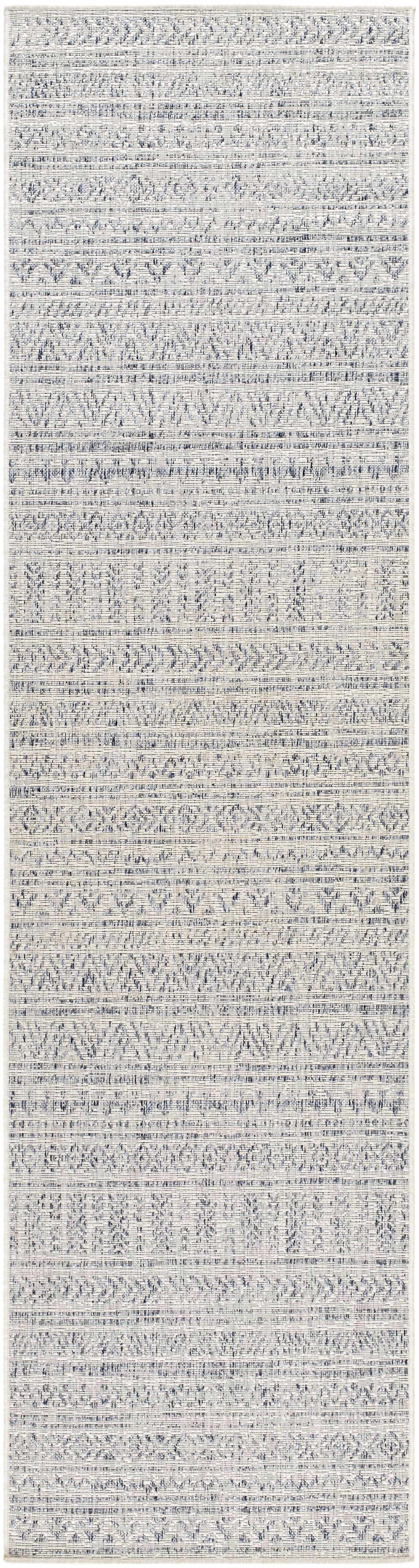Novato Gray All Over Pattern Performance Outdoor Rug - Clearance