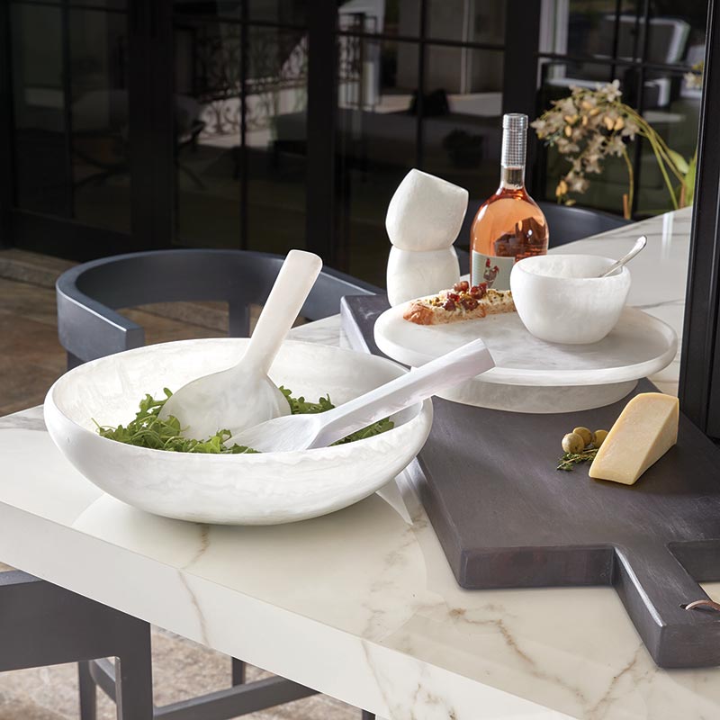 Resin Salad Server Set of 2