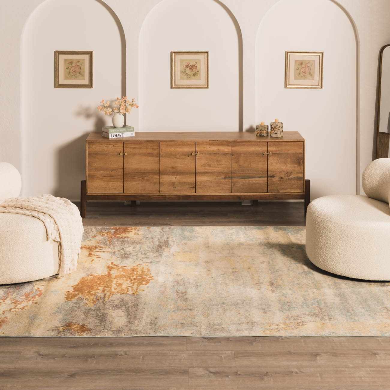 Mecosta Light Outdoor Area Rug - Clearance