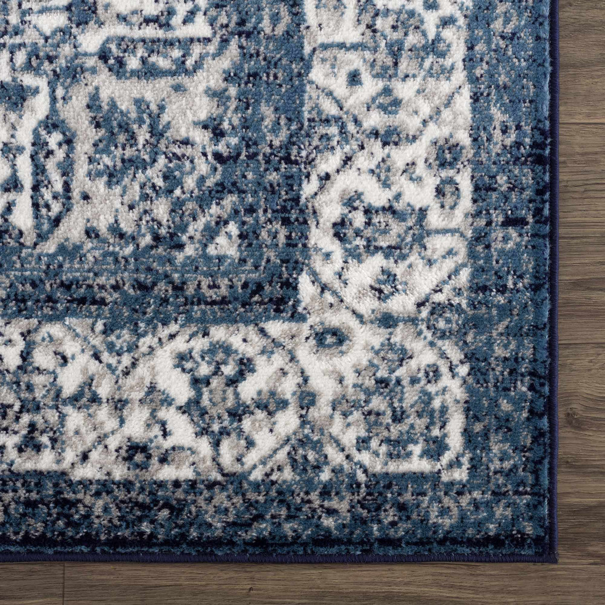 Billy Blue Medallion Rug