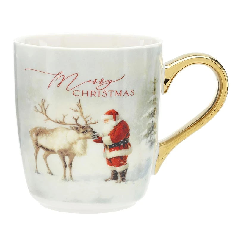 St. Nicholas Gold Handle Mug