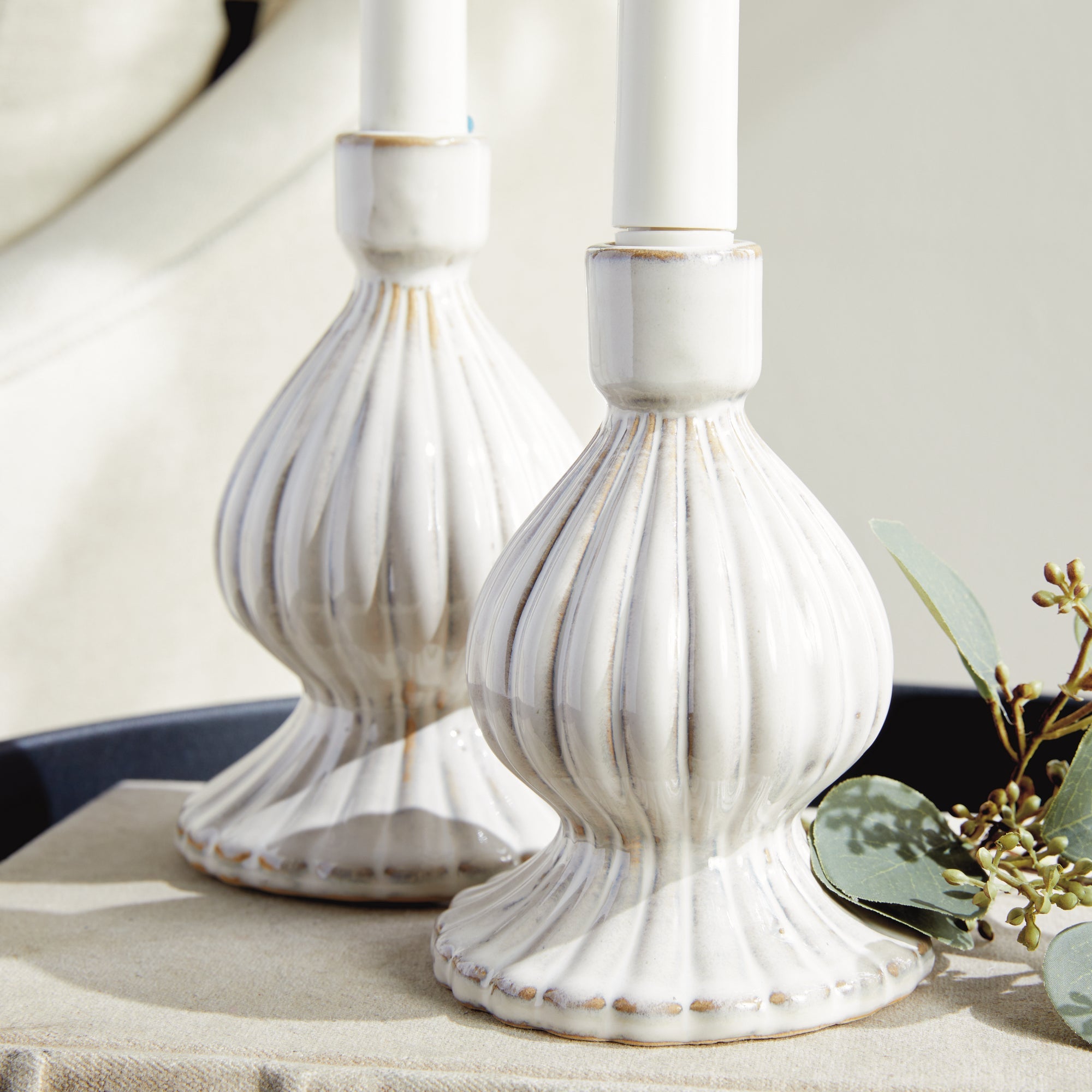 Mela Taper Holders, Set of 2