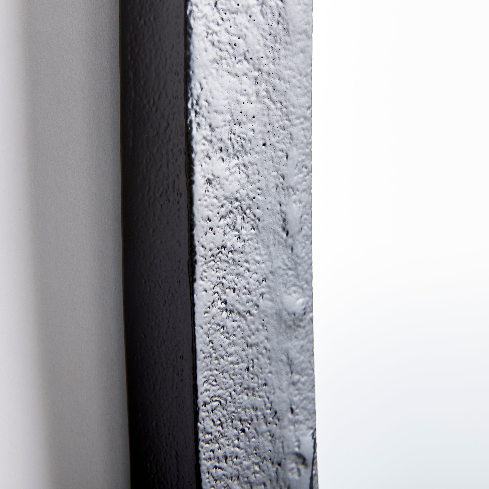 Lamelle Oval Mirror- Black