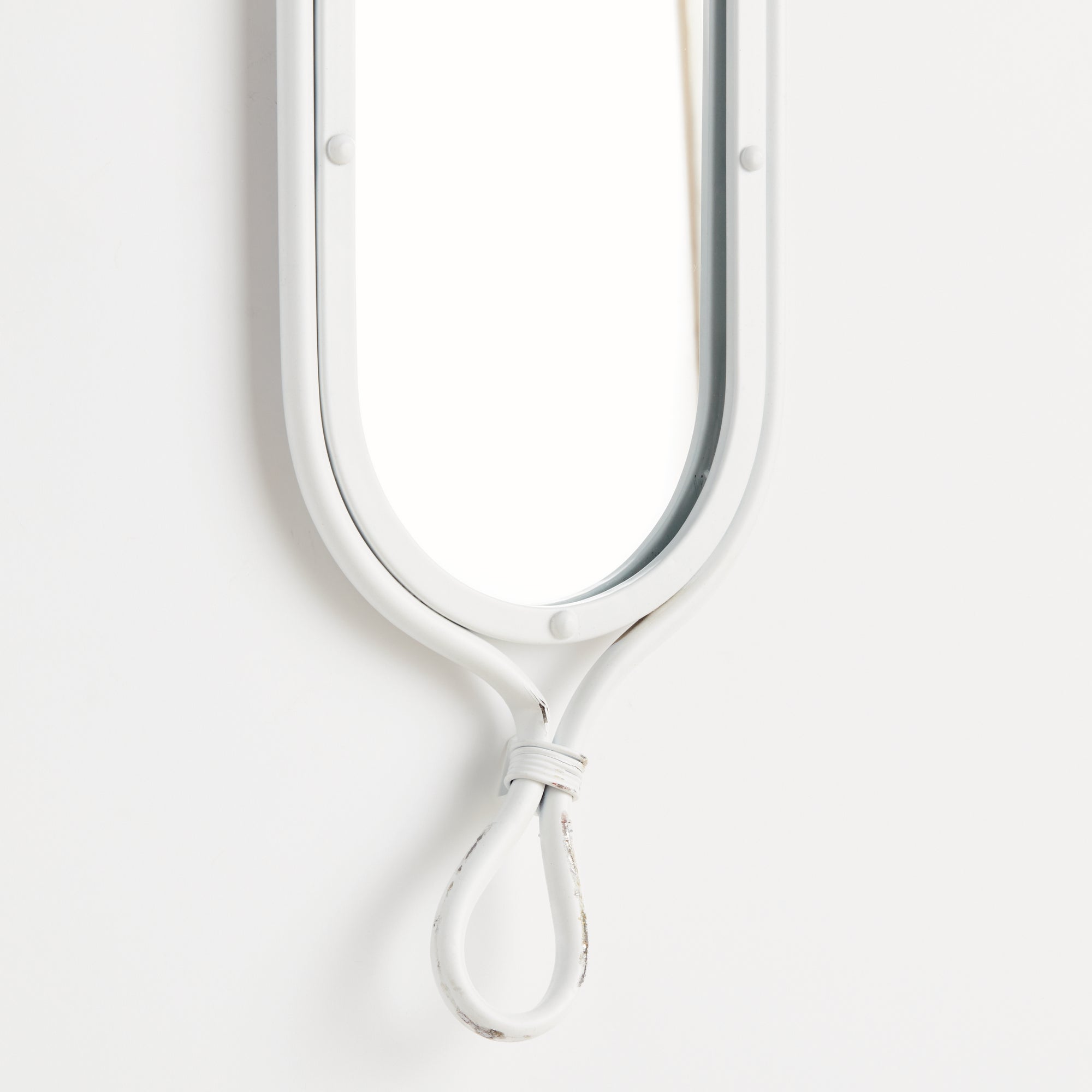 Tall Narrow Mirrors, Set of 2- White