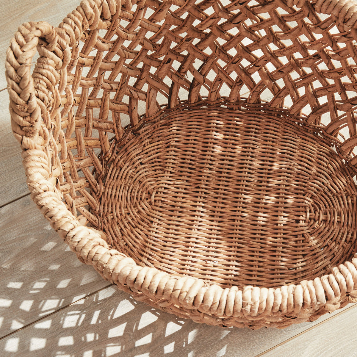 Emlyn Baskets with Handles, Set of 2