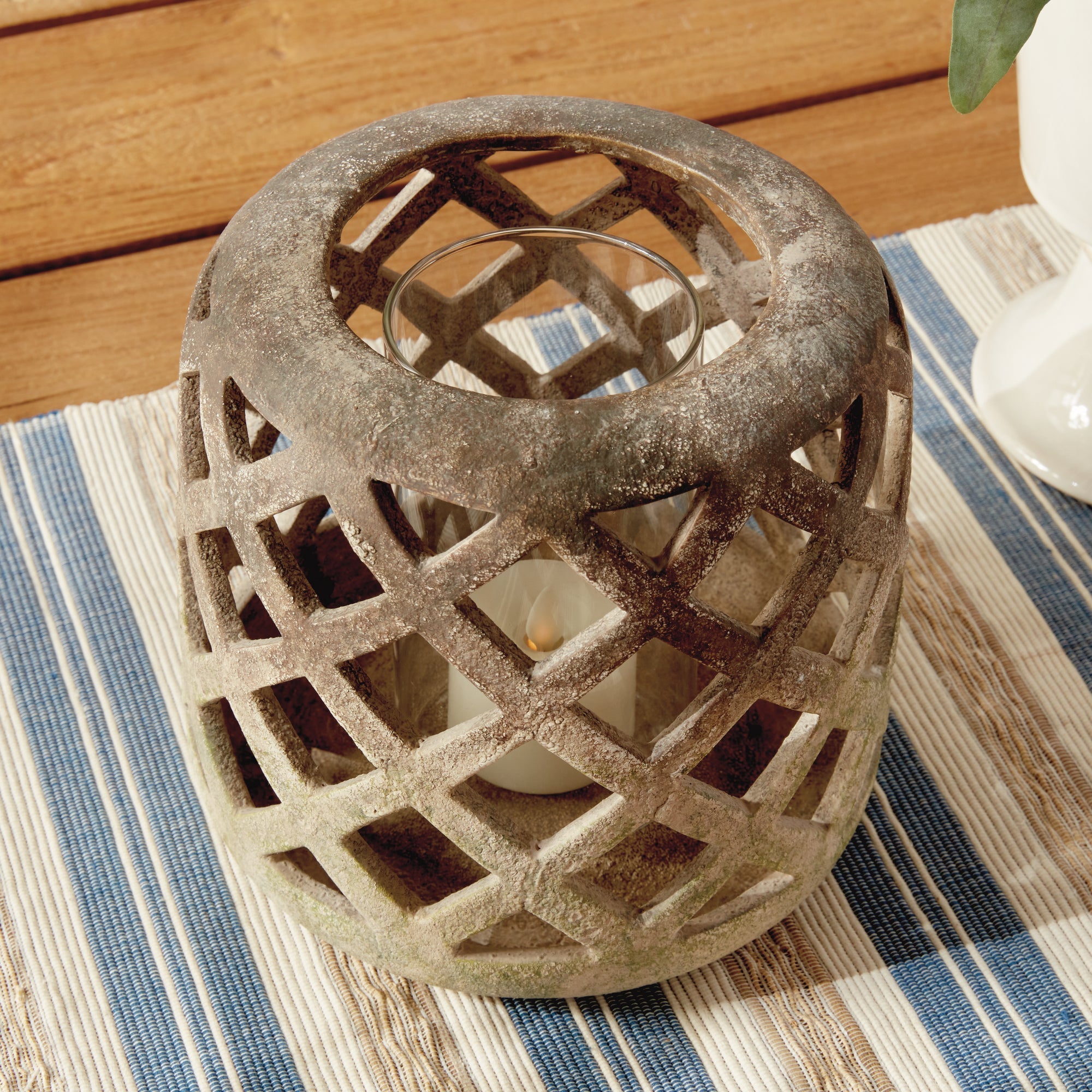 Lucca Hurricane- Moss Terracotta