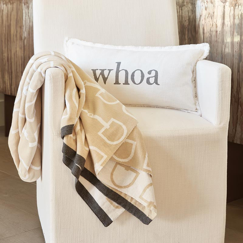 Face to Face Luxe Throw - Equestrian