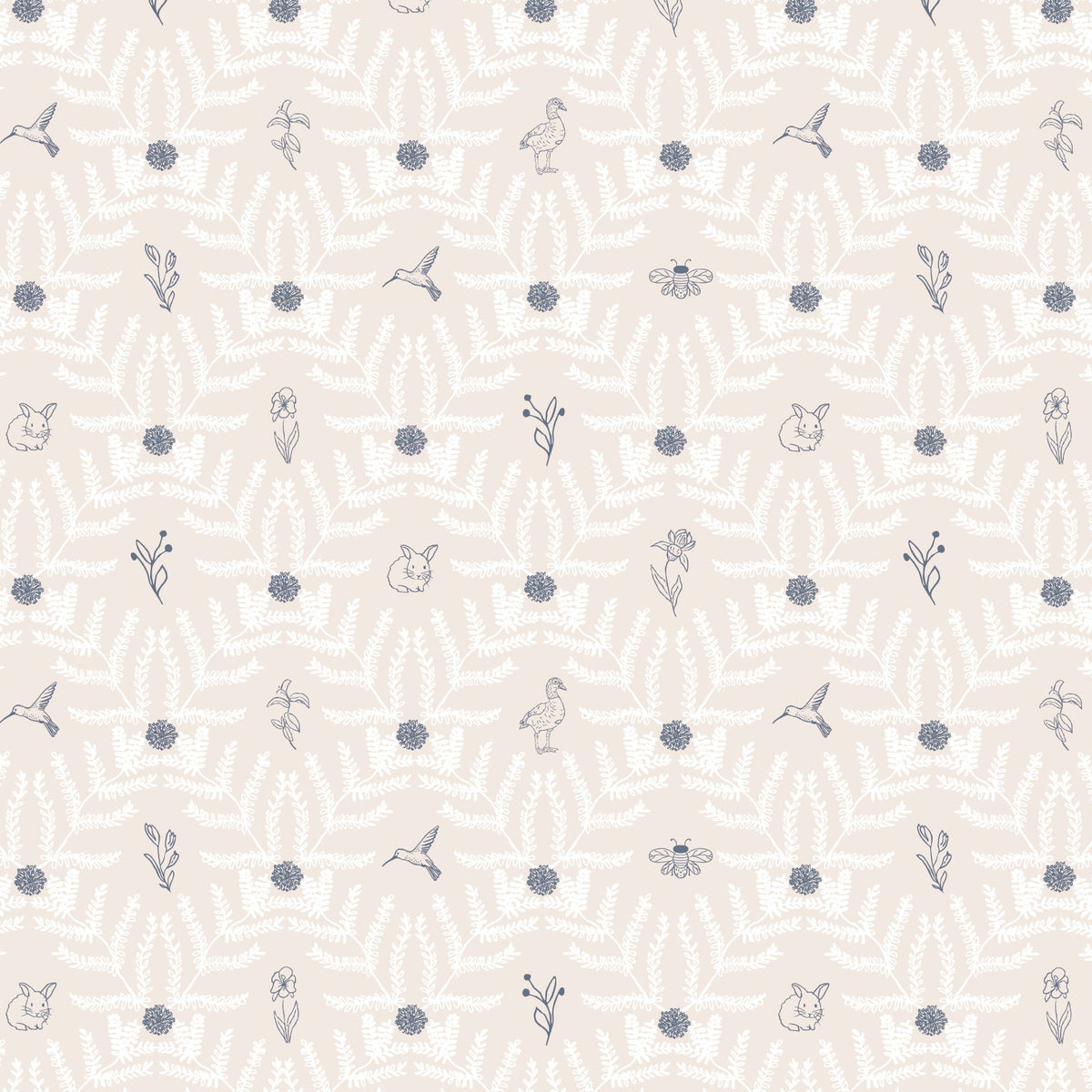 Navie Wallpaper by Hannah Langford Design