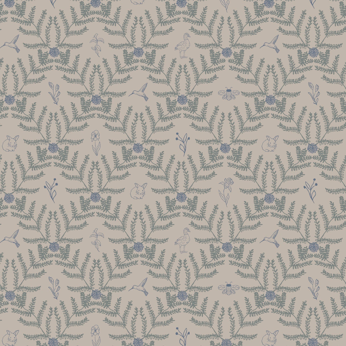 Navie Wallpaper by Hannah Langford Design