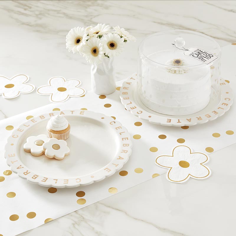 Ceramic Cake Plate - Celebrate
