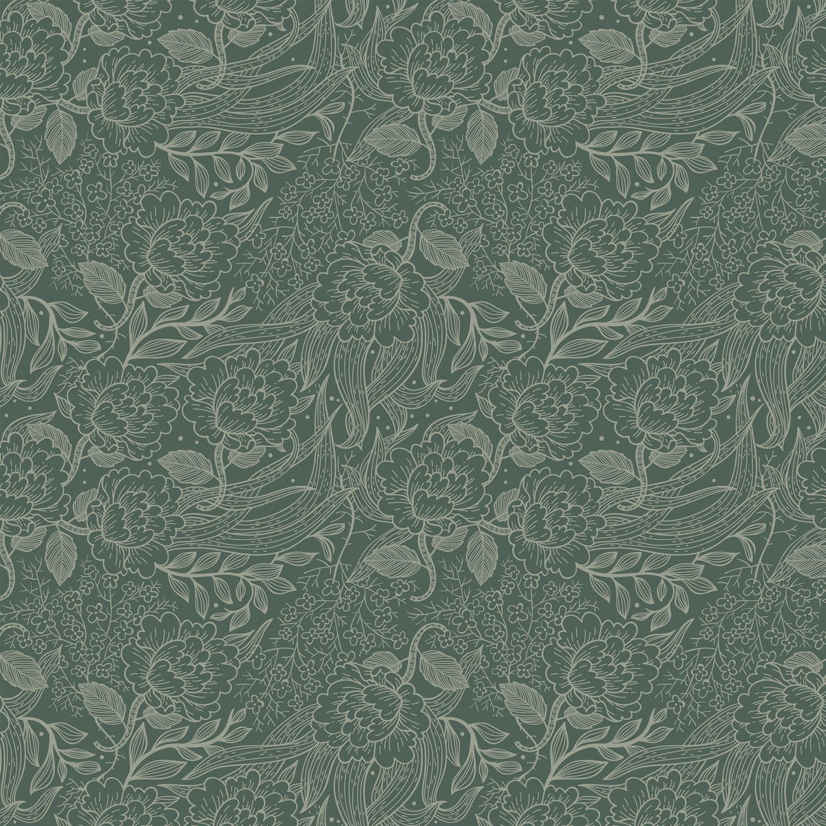 Peony in Pine