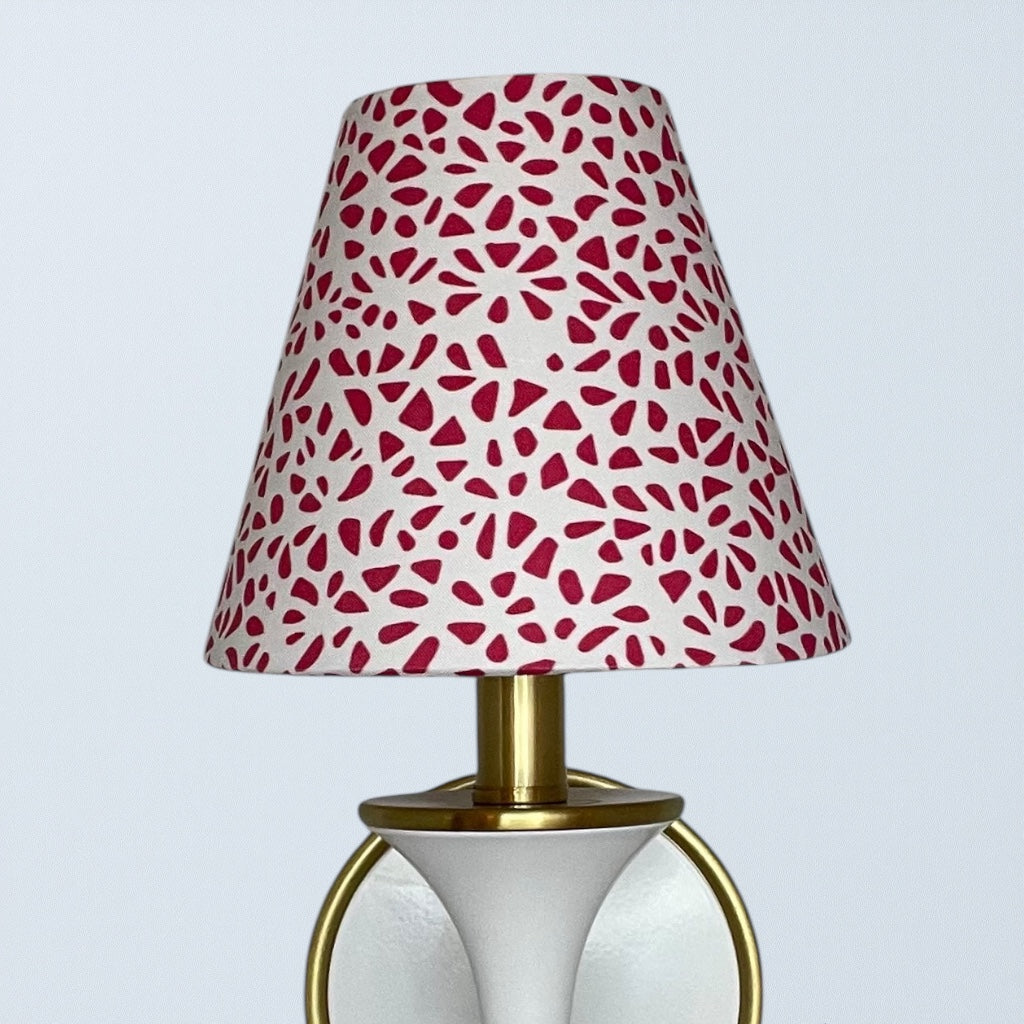 Pink Sconce Shade in Petal Party