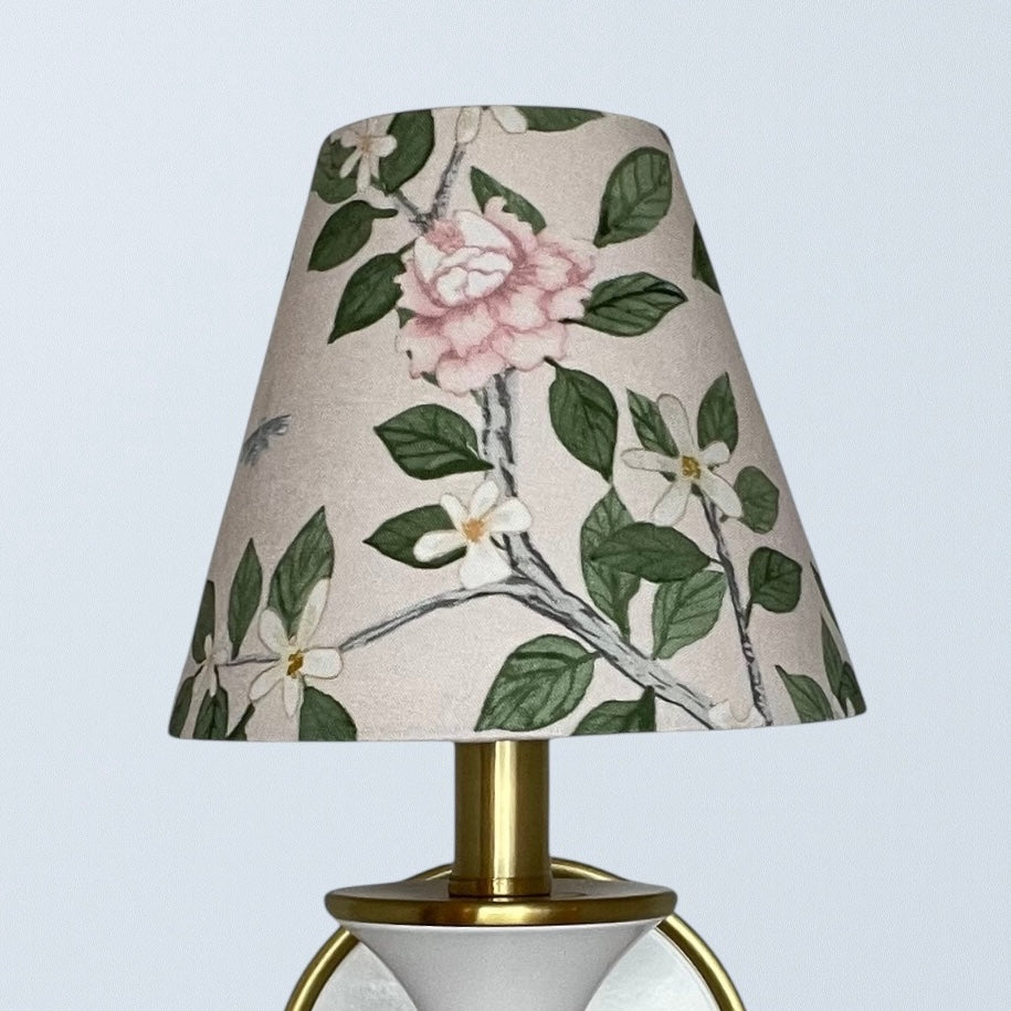 Chinoiserie Floral Sconce Shade in Elsie&