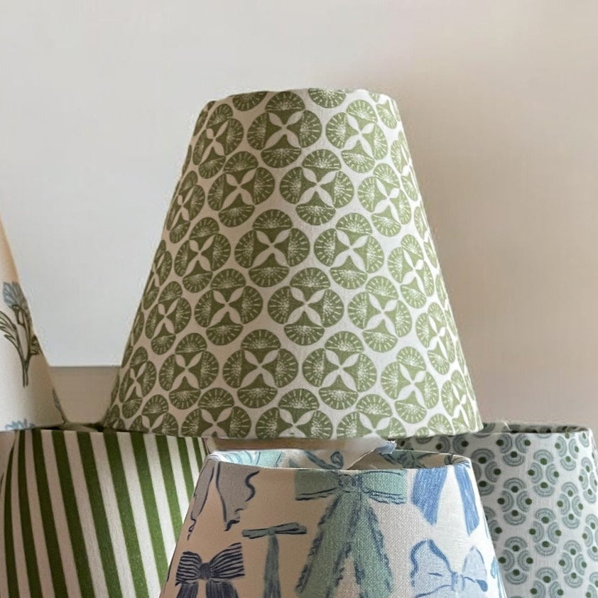 Green Sconce Shade in Sea Star