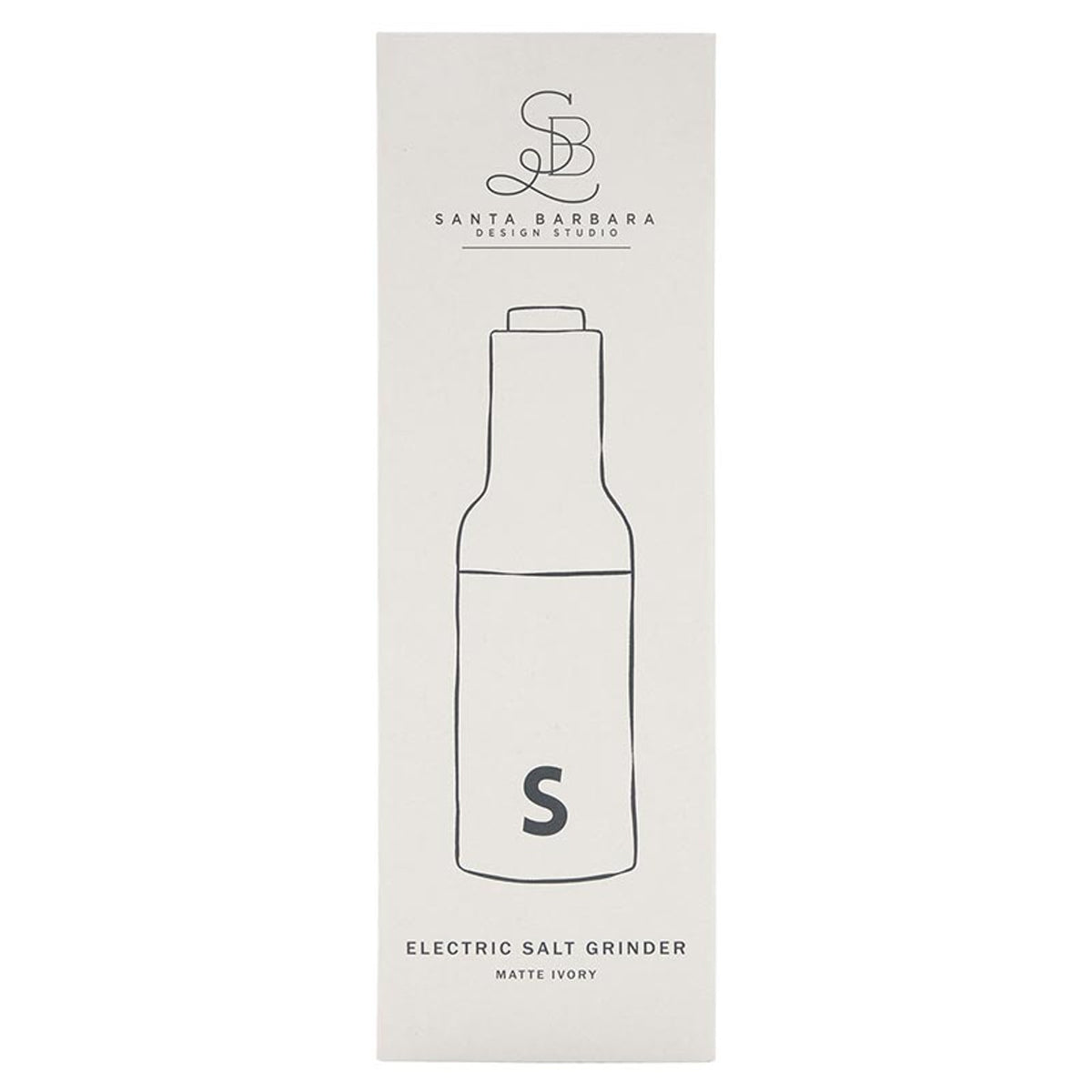 Electric Salt Grinder - Matte Ivory