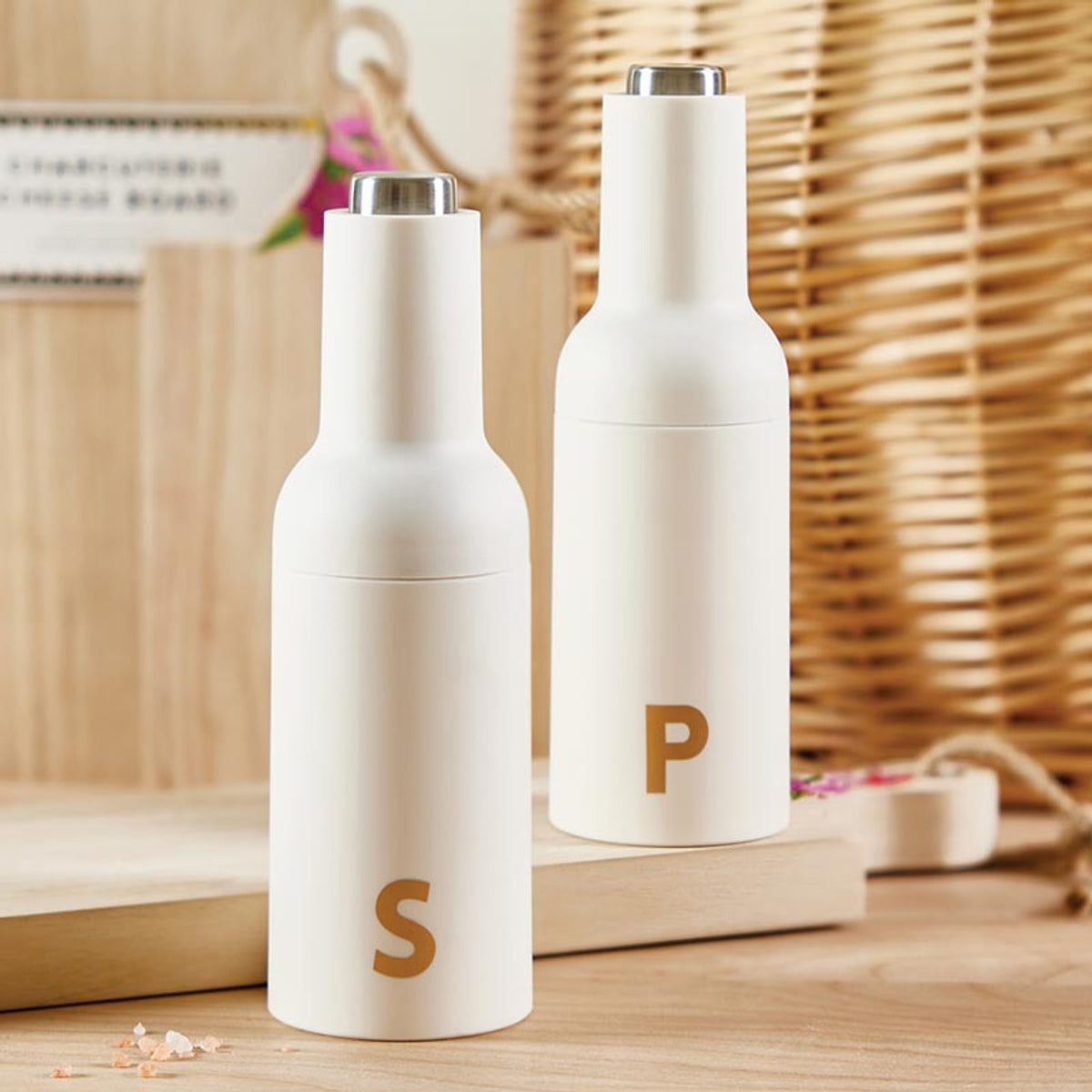 Electric Pepper Grinder - Matte Ivory