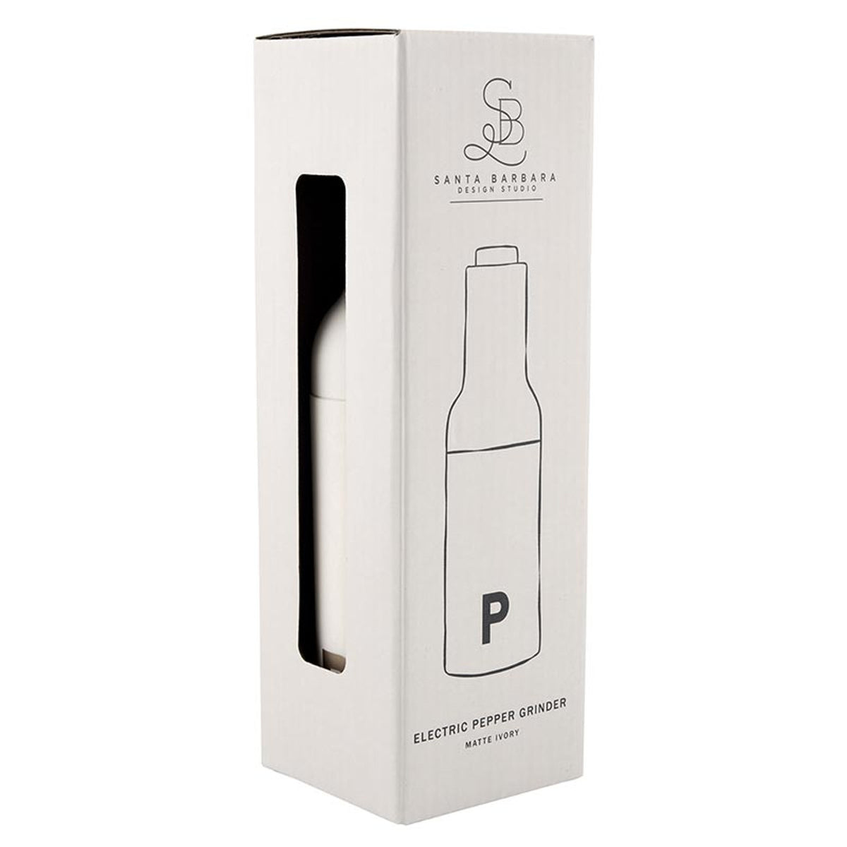 Electric Pepper Grinder - Matte Ivory