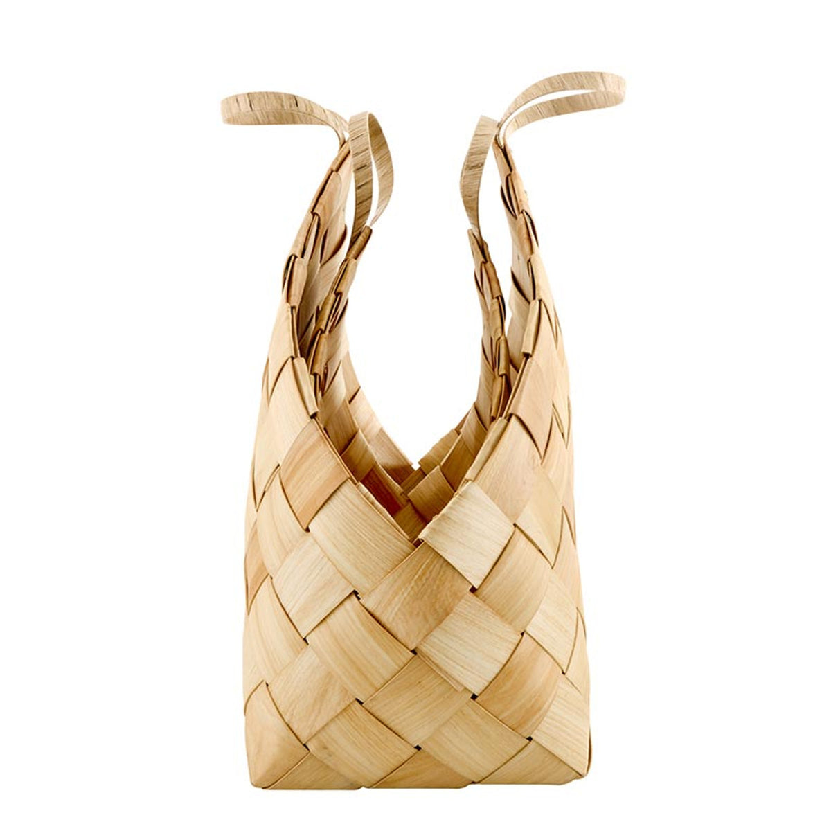 Nested Wood Fiber Baskets - Natural
