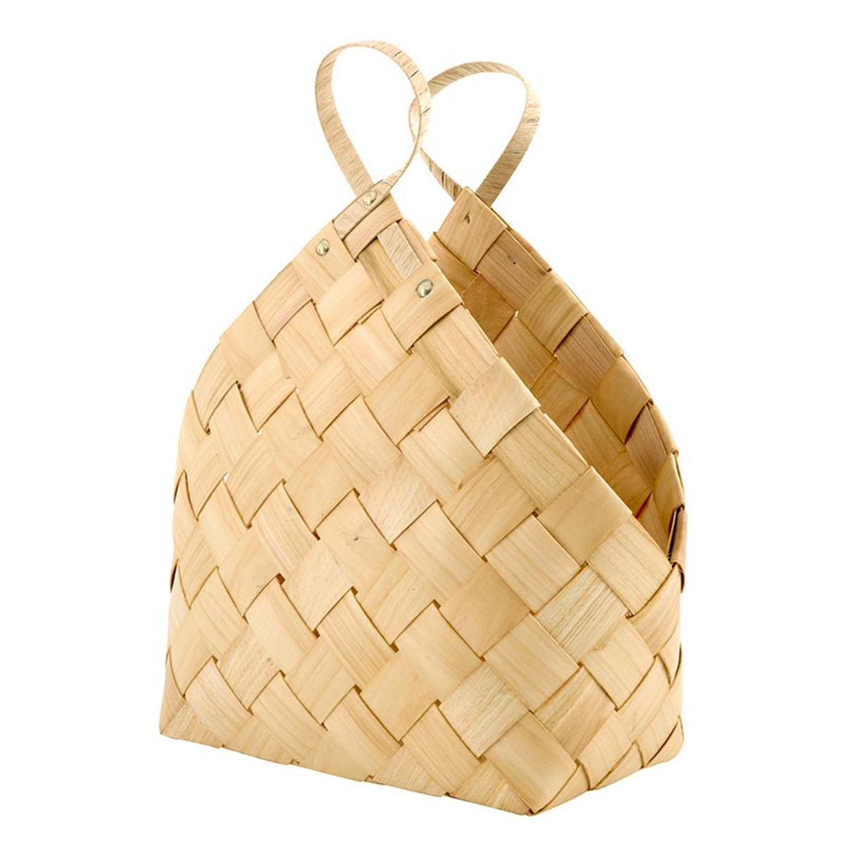 Nested Wood Fiber Baskets - Natural