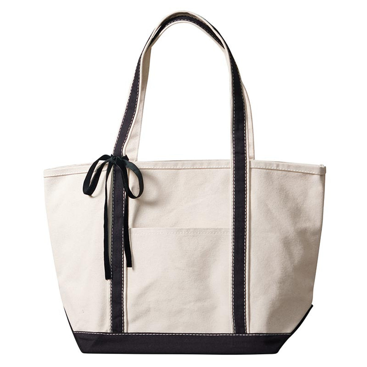 Bow Luxe Canvas Tote - Medium
