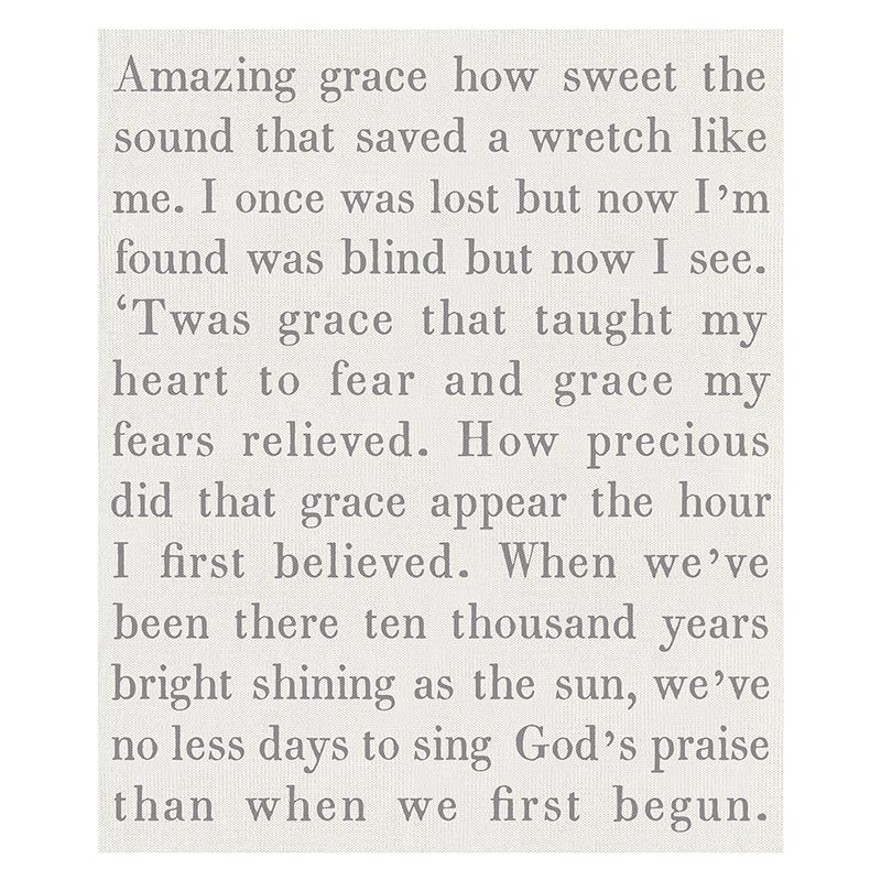 Luxe Throw - Amazing Grace