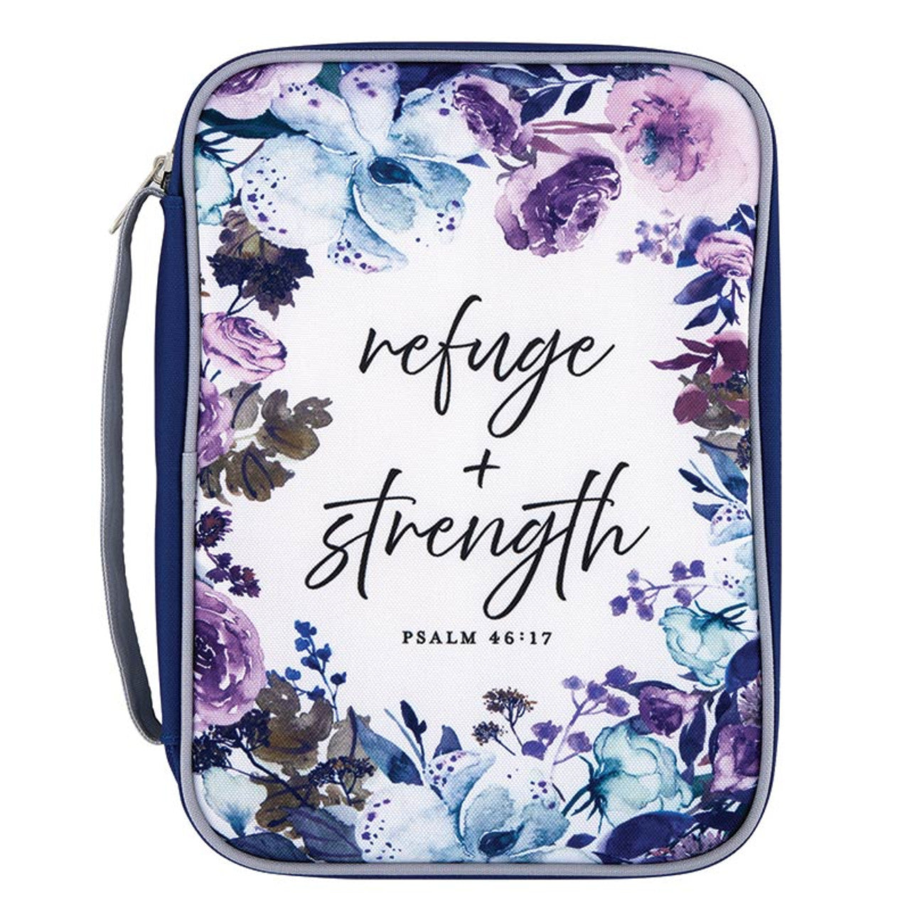 Bible Cover - Refuge and Strength