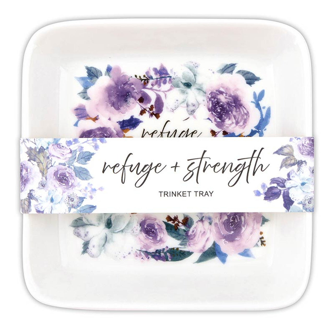 Trinket Tray - Refuge and Strength