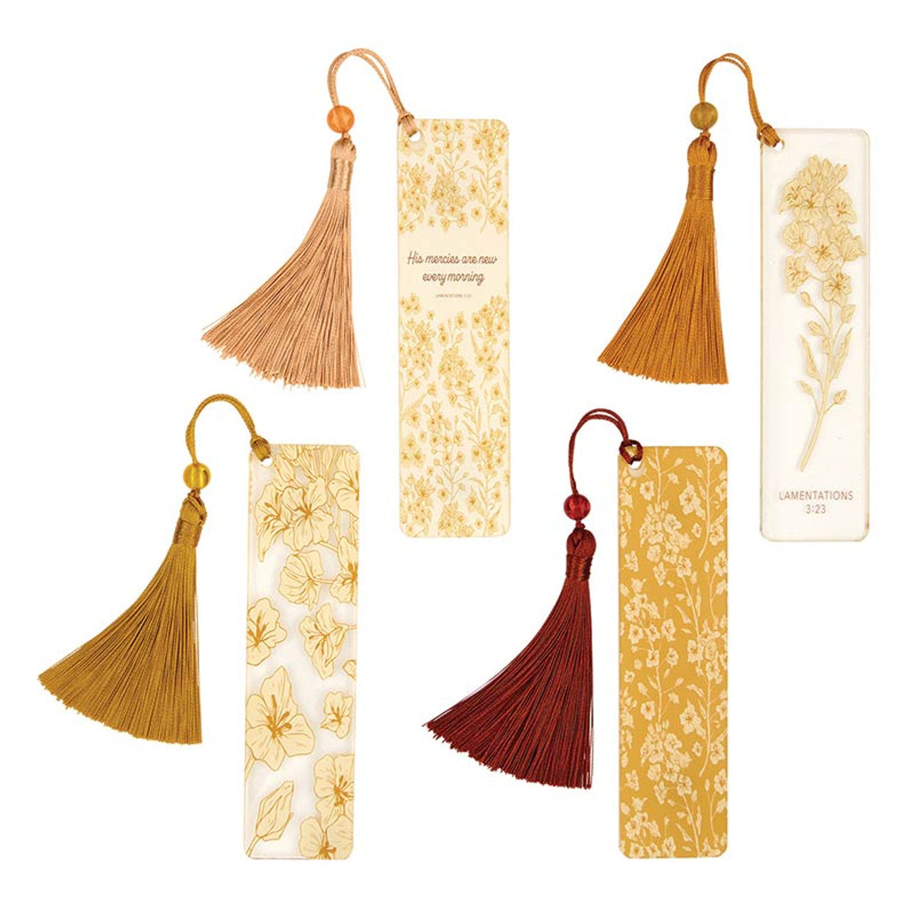 Bookmarks - His Mercies 4 pcs