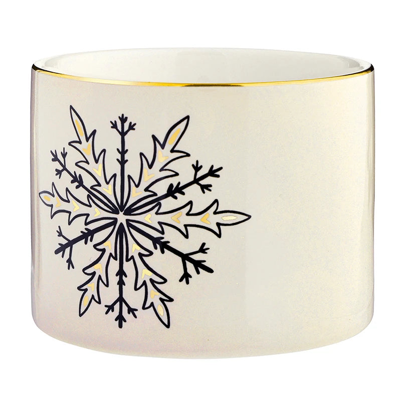 Gold Holiday Dip Bowls Book Box - Ho Ho Ho
