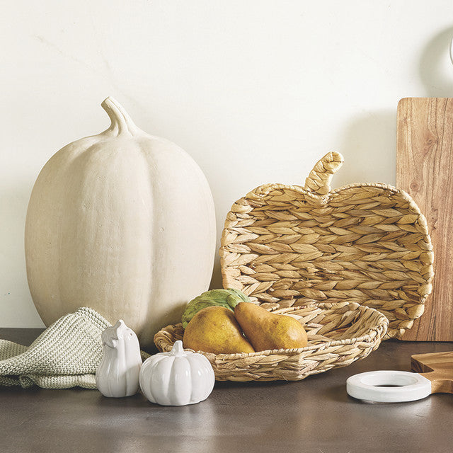 Ceramic Salt + Pepper Shakers - Pumpkin + Gourd