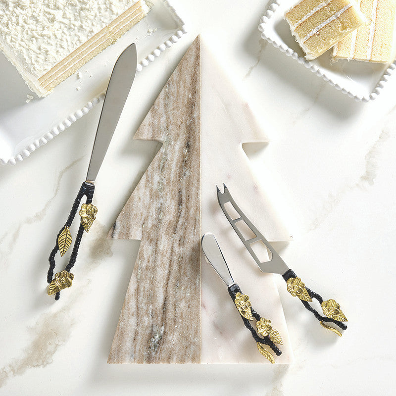 Leaf Cheese Knife Set